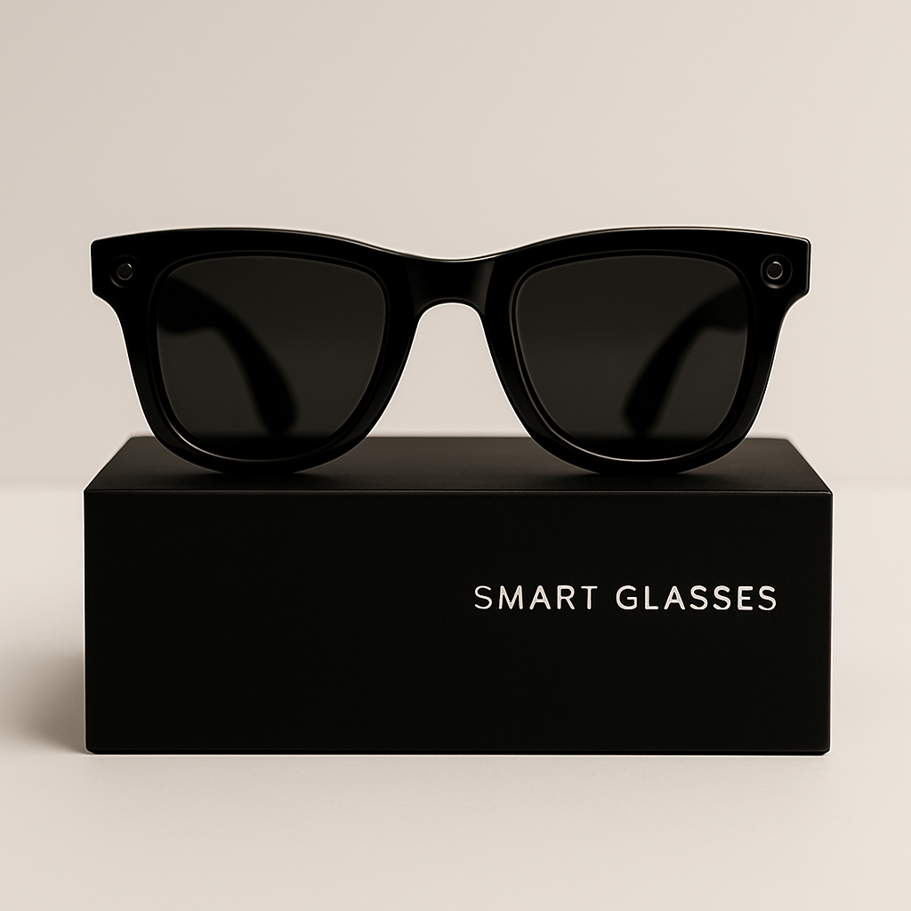 TRIOVONE™ Smart Bluetooth Glasses with Camera, 1080p Video Recording Wearable Glasses.
